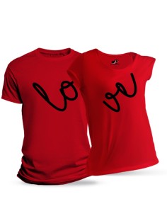Partnerské tričká love