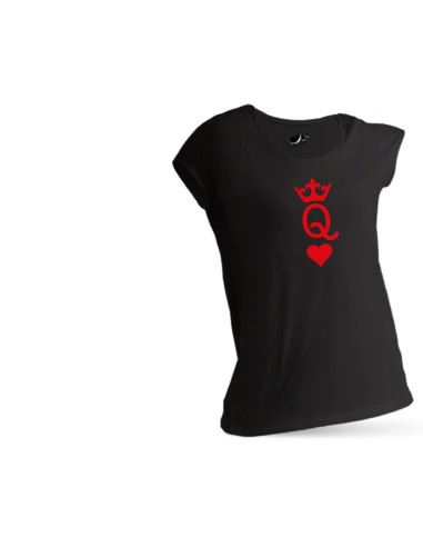 Partnerské tričká king and queen