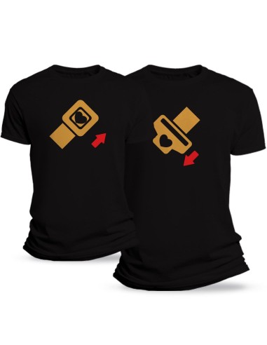 Partnerské tričká pasažieri