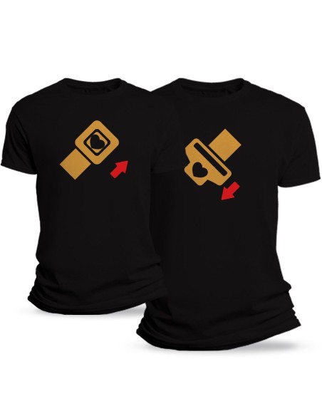 Partnerské tričká pasažieri