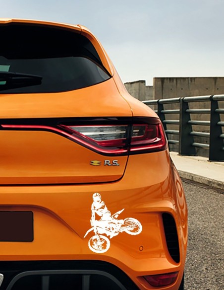 Nálepka cross motorka