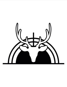 Nálepka na auto hunting 2