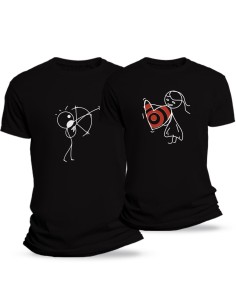 Partnerské tričká hra lásky 2