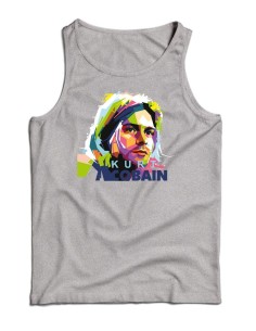 Tielko s potlačou Kurt Cobain 2