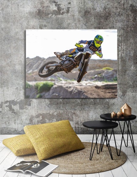 Obraz motocross jump