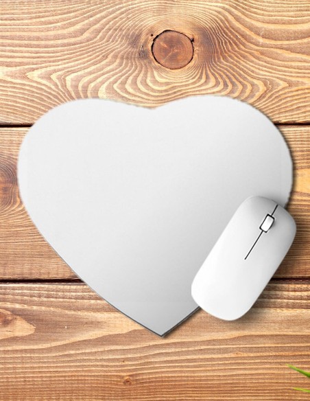 Podložka pod myš srdce s vlastnou potlačou