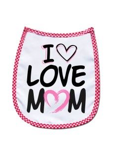 Podbradník dievčenský i love mom