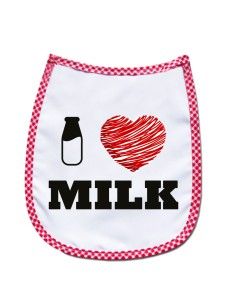 Podbradník dievčenský I love milk