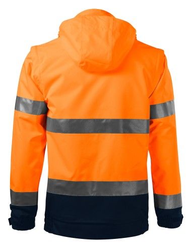 Reflexná vetrovka 4 v 1 s vlastnou potlačou