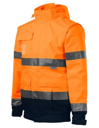 Reflexná vetrovka 4 v 1 s vlastnou potlačou