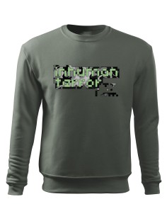 Pulóver Inhuman s potlačou pixel camouflage