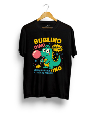 Tričko detské bublino dino
