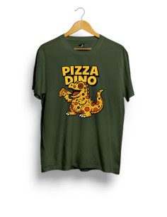 Tričko detské pizza dino