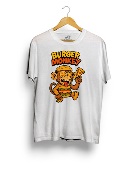 Tričko detské burger monkey