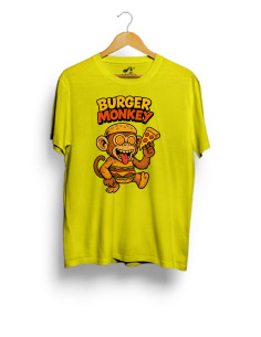 Tričko detské burger monkey