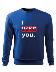 Pulóver i love you audi 2