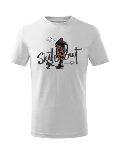 Tričko s potlačou go skate 2