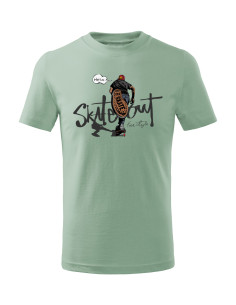 Tričko s potlačou go skate