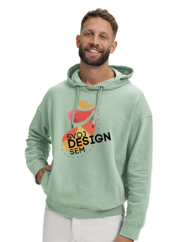 Pánska mikina s vlastnou potlačou