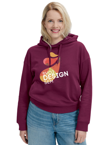 Dámska mikina s vlastnou potlačou street štýl