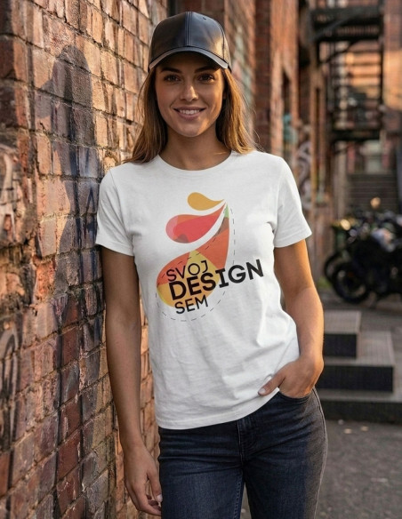 Dámske tričko s vlastnou potlačou