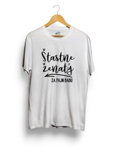Tričko šťastne ženatý