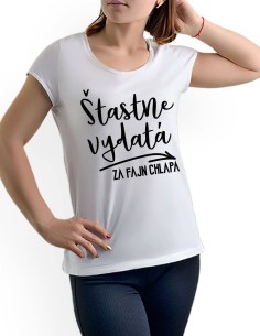 Tričko šťastne vydatá 2
