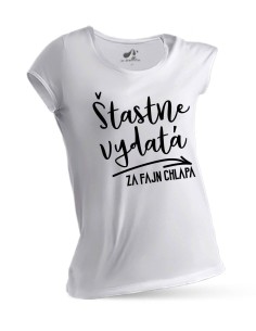 Tričko šťastne vydatá