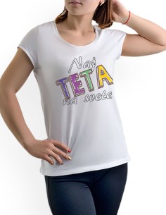 Tričko Naj teta na svete 2