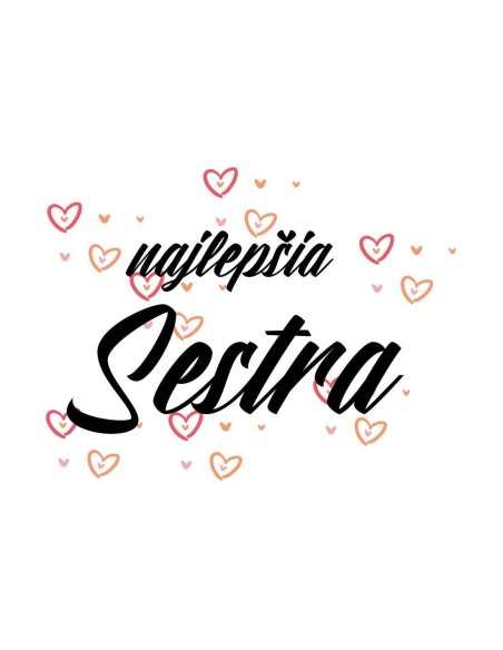 Hrnček najlepšia sestra