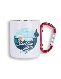 Turistický hrnček Slackline is my life