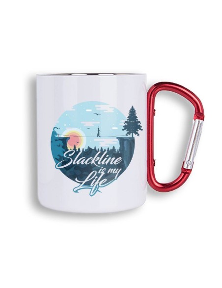 Turistický hrnček Slackline is my life