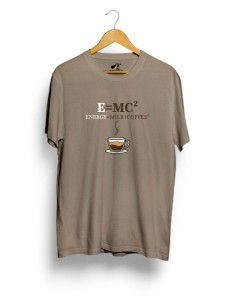 Tričko energy milk coffee