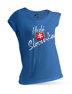 Dámske tričko hrdá Slovenka