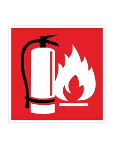 Nálepky sada hasiaci prístroj