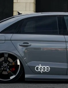Nálepka audi dope