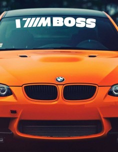 Nálepka na čelné sklo I´m boss