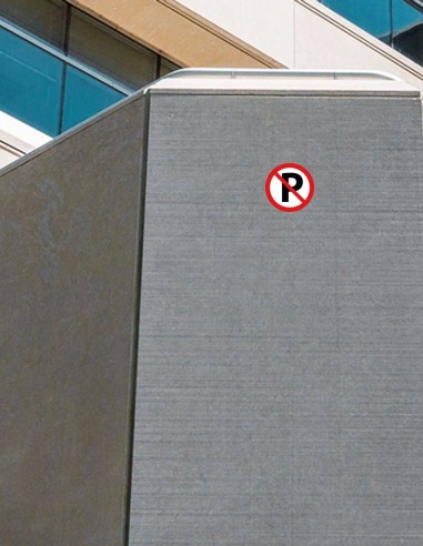 Nálepka zákaz parkovania