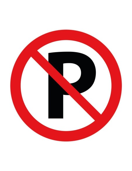 Nálepka zákaz parkovania