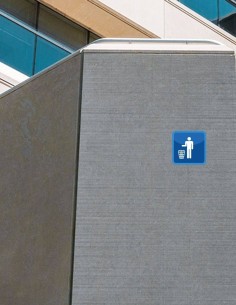 Nálepka smetný kôš 2