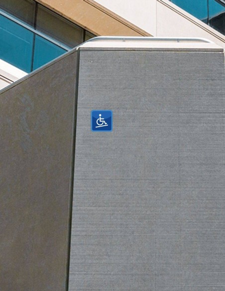 Nálepka bezbarierový vstup