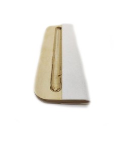 Drevená stierka s filcom