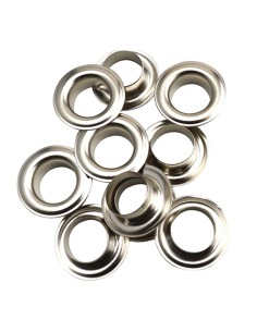 Očká na banner kovové