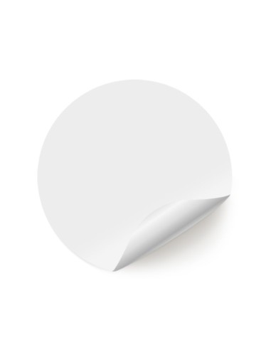 Nálepka okrúhla s vlastnou potlačou