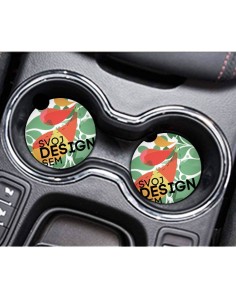 Podložka pod pohár do auta s vlastnou potlačou