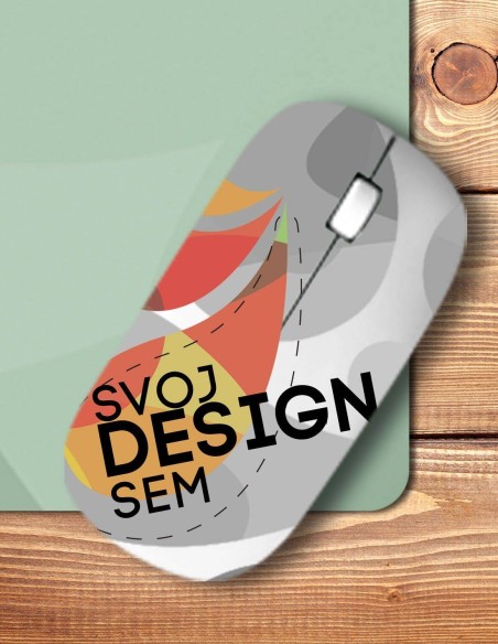 Bezdrôtová myš s vlastnou grafikou