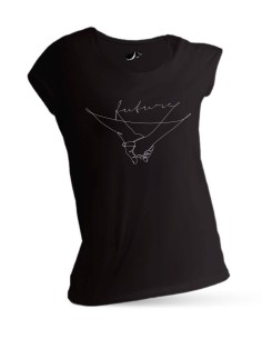 Dámske tričko s elegantnou potlačou future