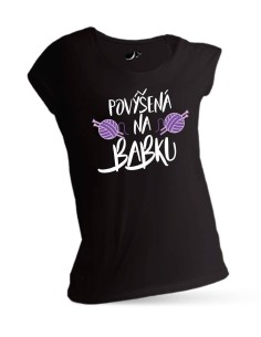 tričko povýšená na babku