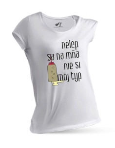 Vtipné dámske tričko nie si môj typ