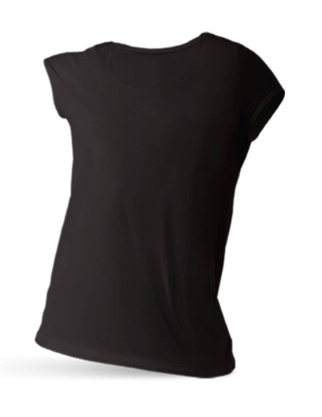 Dámske tričko čierne (na doplnenie mena) je fresh